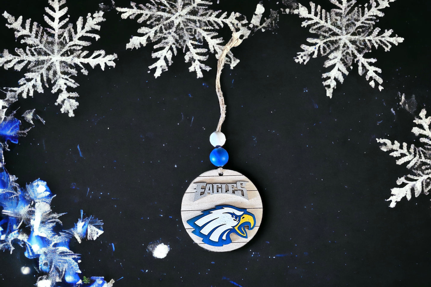 Local School ornaments.  Free customization. Paducah Tilghman, McCracken Co. Marshall Co. Mayfield, Graves County.